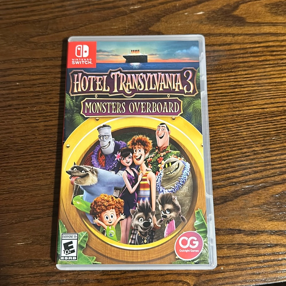 Nintendo Switch Hotel Transylvania 3 monsters overboard game